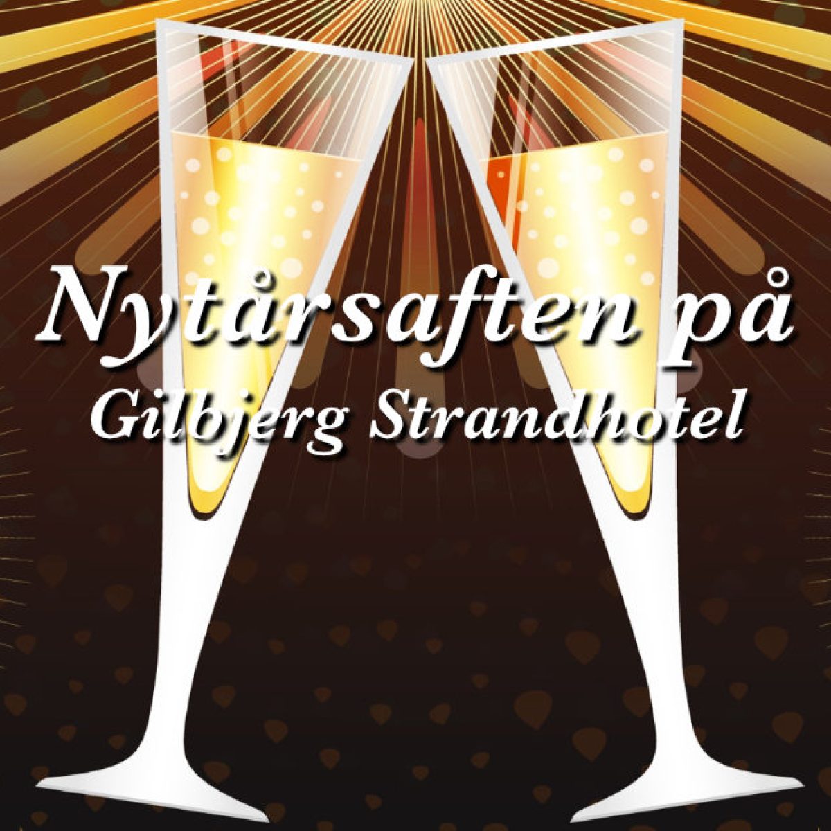 NYTÅRSAFTEN 2025 på Gilbjerg Strandhotel